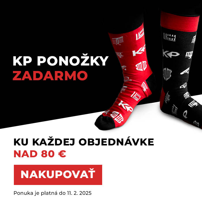 KP ponožky zadarmo na KovoPolotovary.sk