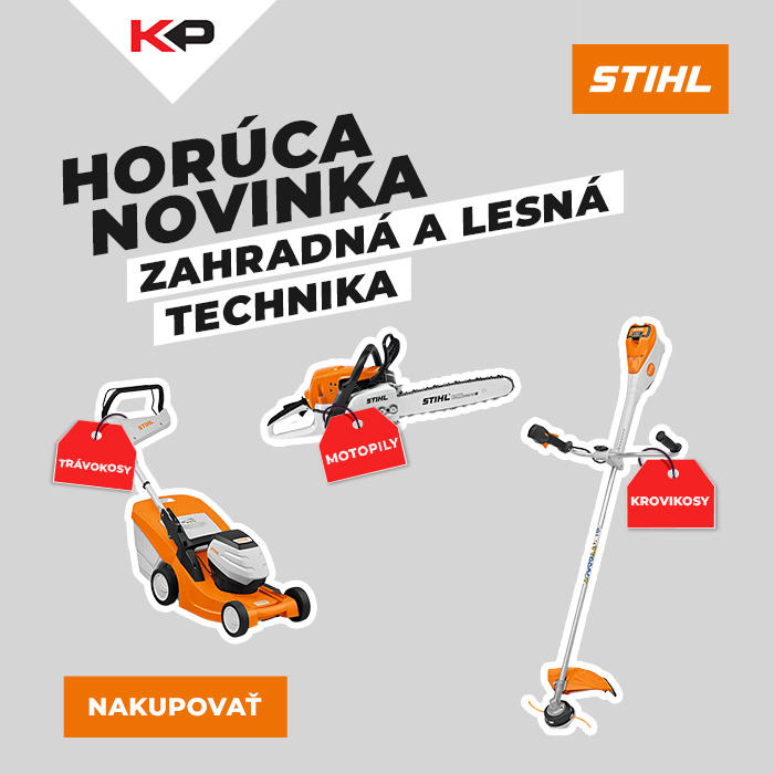 Sortiment výrobcu STIHL novo na eshope