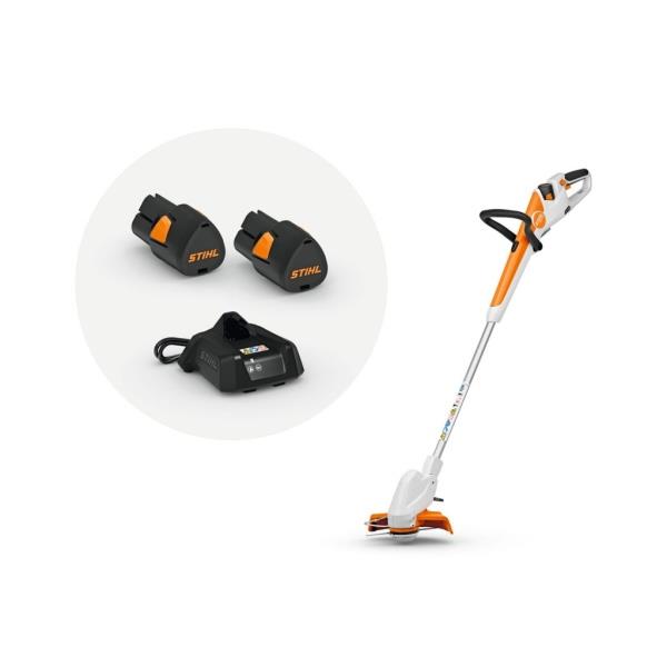 STIHL FSA 30.0 – AKU vyžínač 0,13 kW, záběr 23 cm + 2x akumulátor AS 2 + nabíječka AL 1