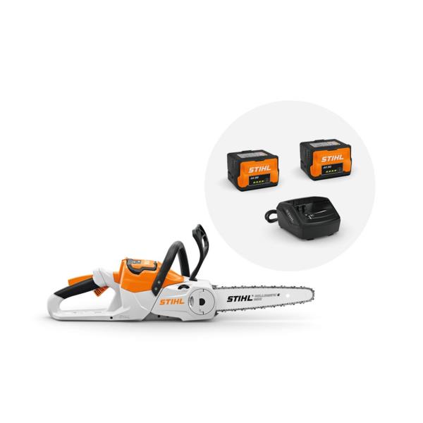 STIHL MSA 60.0 C-B – řetězová AKU pila 0,7 kW, lišta 30 cm, řetěz 1/4" PM3 + 2x akumulátor AK 20 + nabíječka AL 101